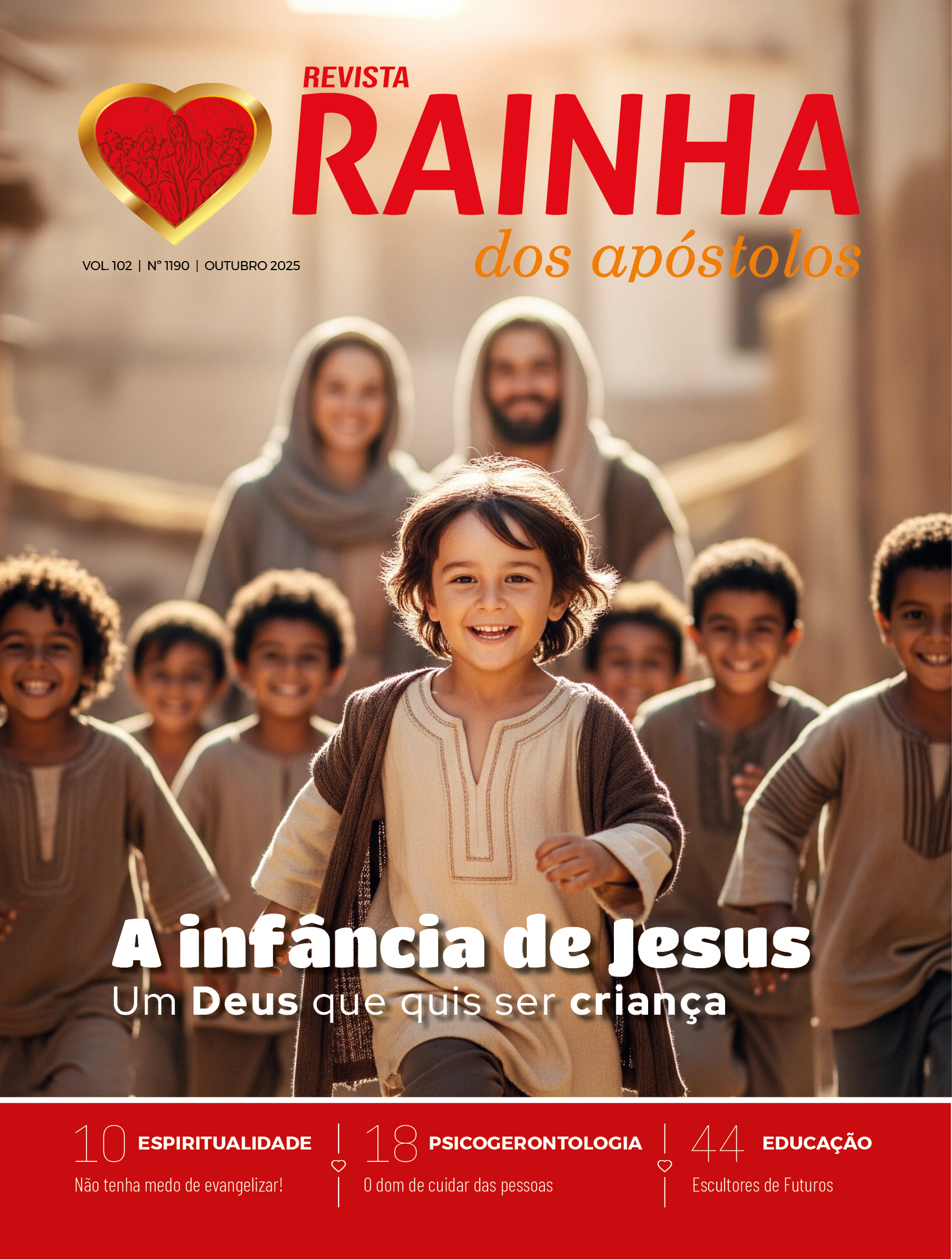 Degustação - Revista Rainha dos Apóstolos Degustação - Revista Rainha dos Apóstolos