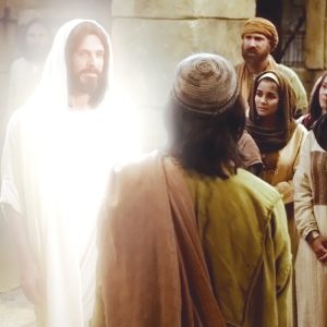 O ressuscitado e seus discípulos